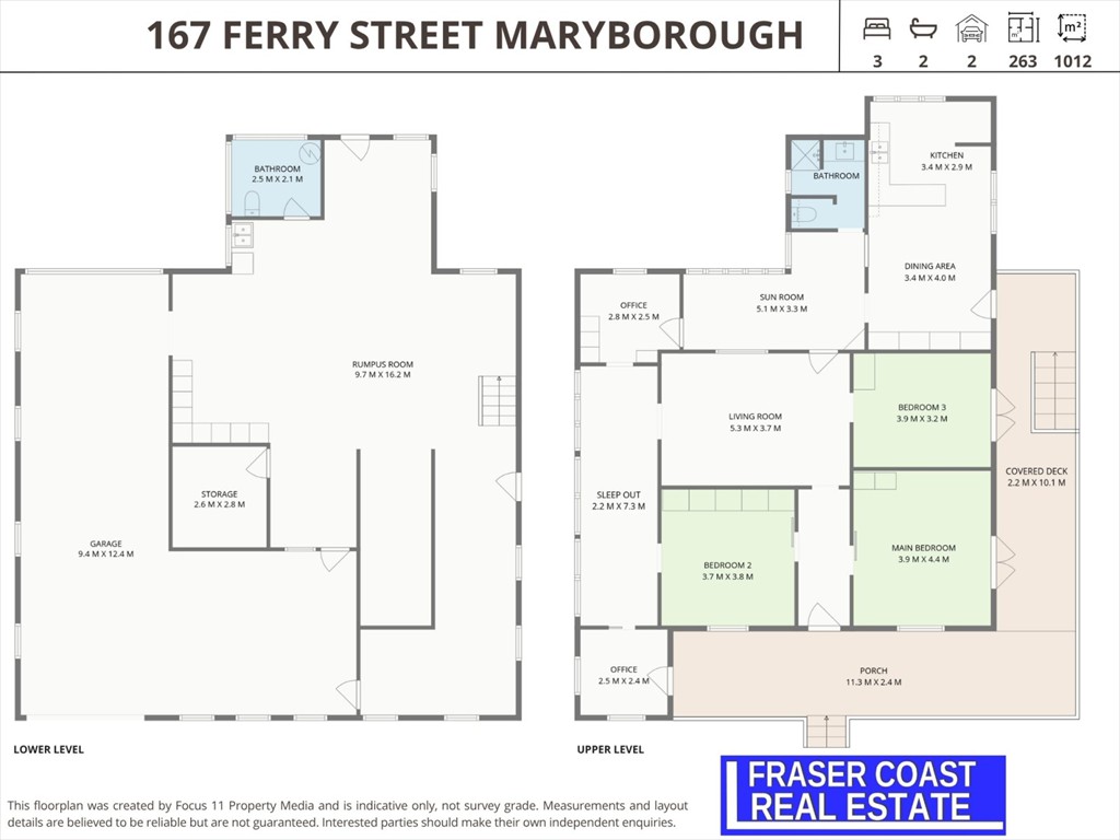 167 Ferry Street Maryborough - Floorplan